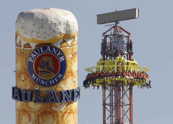 German's annual beer festival fun