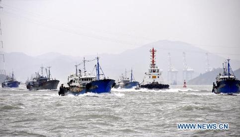 Typhoon Megi lands at E China's Fujian