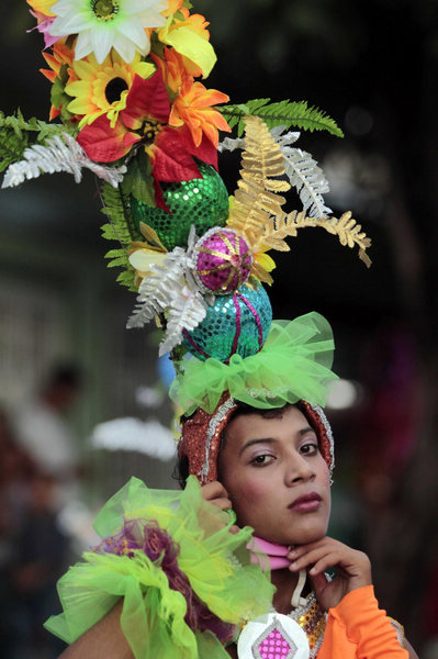 Carnival in honour of Virgin Asuncion held in Nicaragua