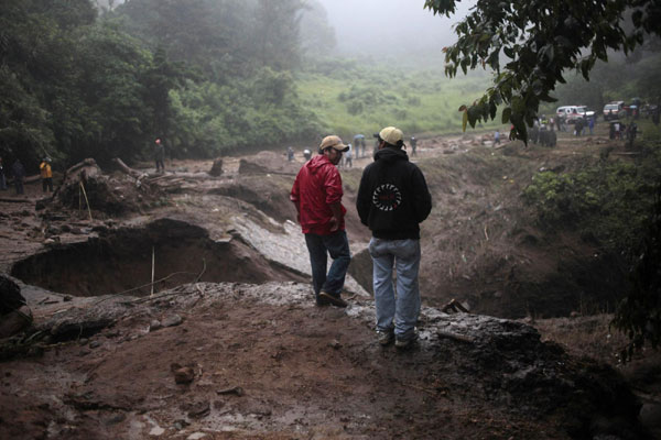 Landslides in Guatemala