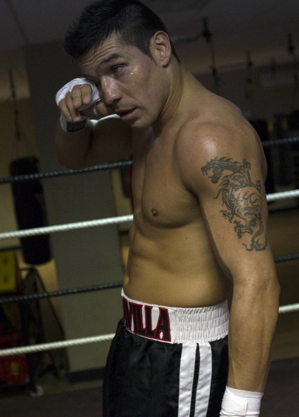 A peek into boxer Martinez's training day