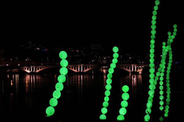 Festival of Lights marked in Lyon