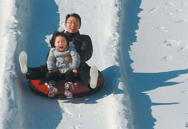 Snow in Beijing