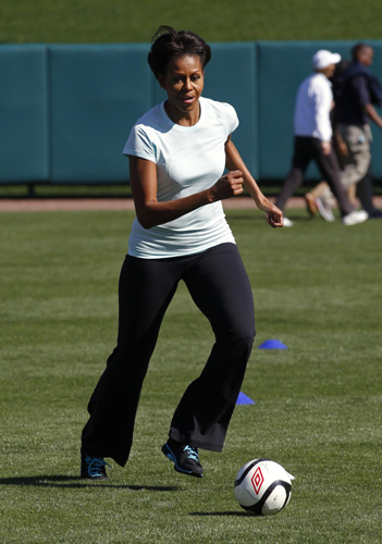 'Let's Move' with US first lady