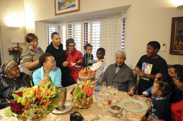 South Africans celebrated Mandela's 94th birthday