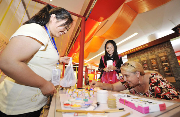 Intangible cultural heritage exhibited in Tianjin