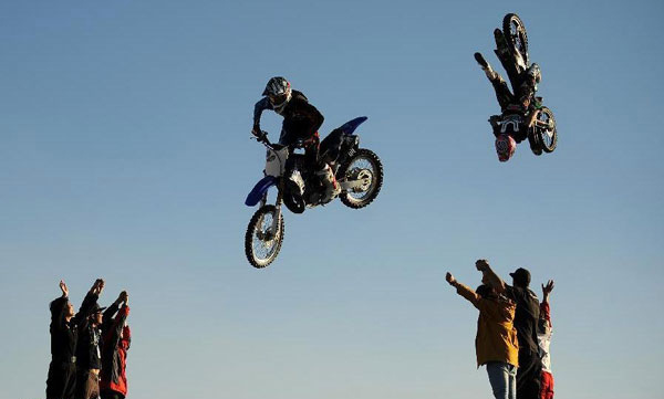 Daredevil display from down under