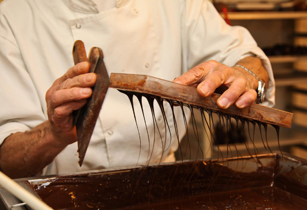 Chocolate maker's art displayed in Brussels