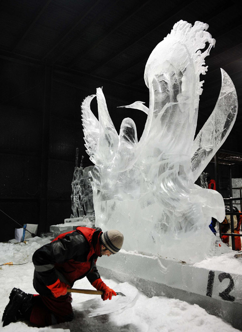 Harbin Intl Ice Sculpture Competition