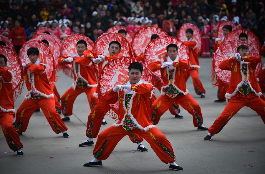 Lantern Festival marked around China