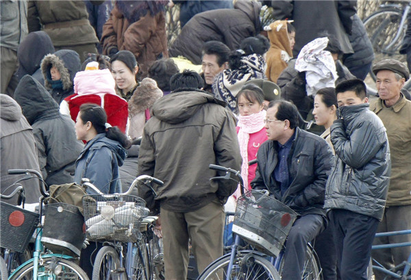 On the banks of DPRK