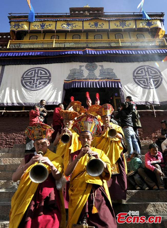 Thangka Festival held in Tibet