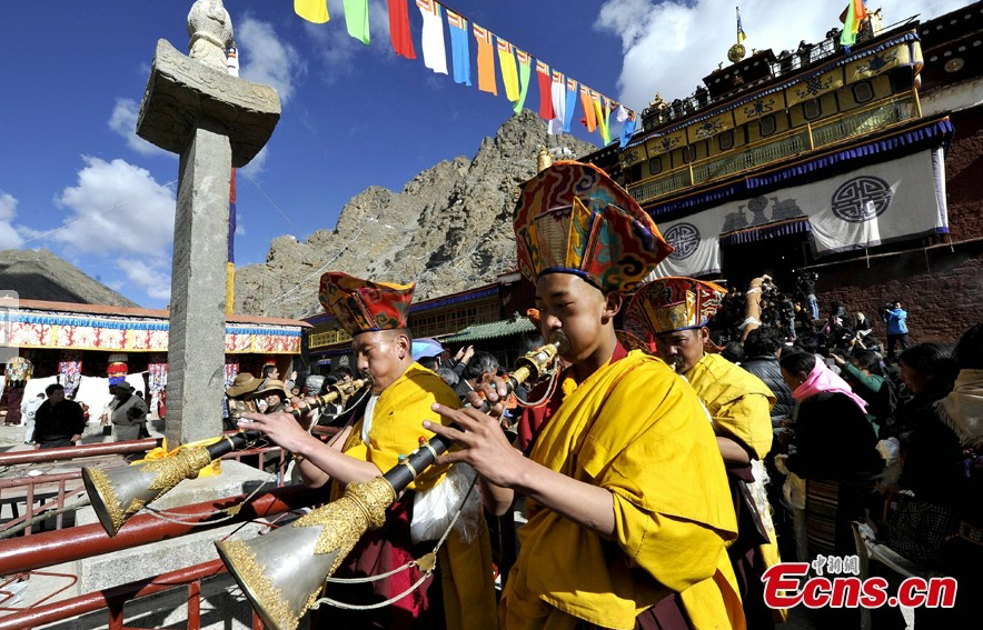 Thangka Festival held in Tibet