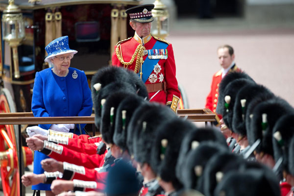 Britain honors Queen Elizabeth's birthday