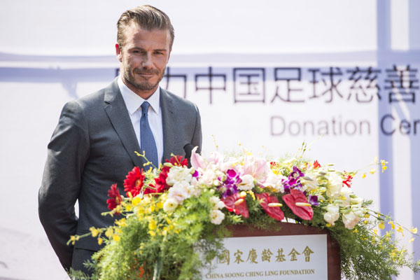 Second China tour for Beckham as CSL ambassador