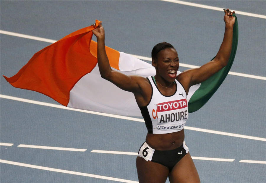 Faces of triumph and defeat at athletics worlds