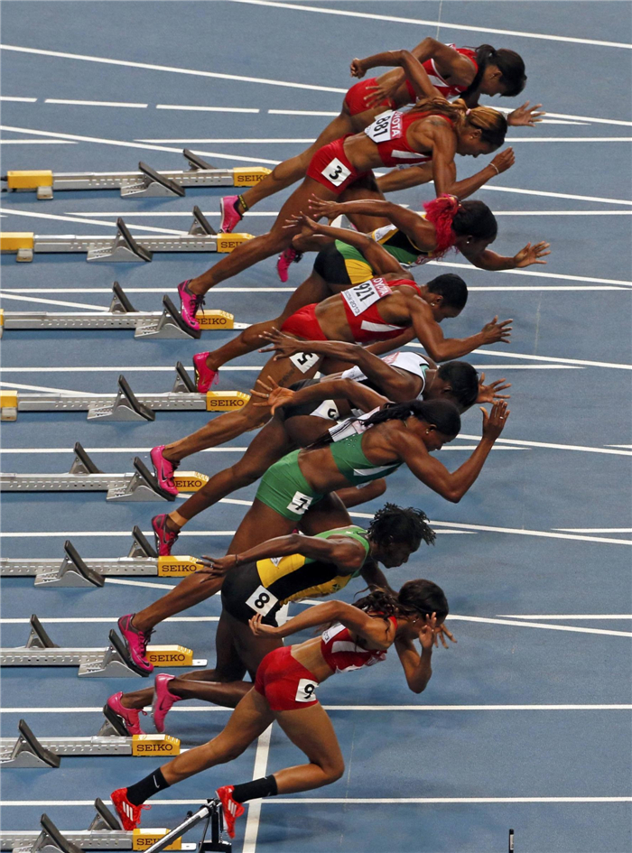 Faces of triumph and defeat at athletics worlds