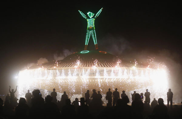 Burning Man arts and music festival in Nevada