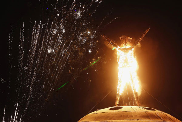 Burning Man arts and music festival in Nevada