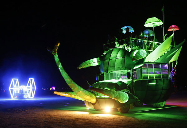 Burning Man arts and music festival in Nevada