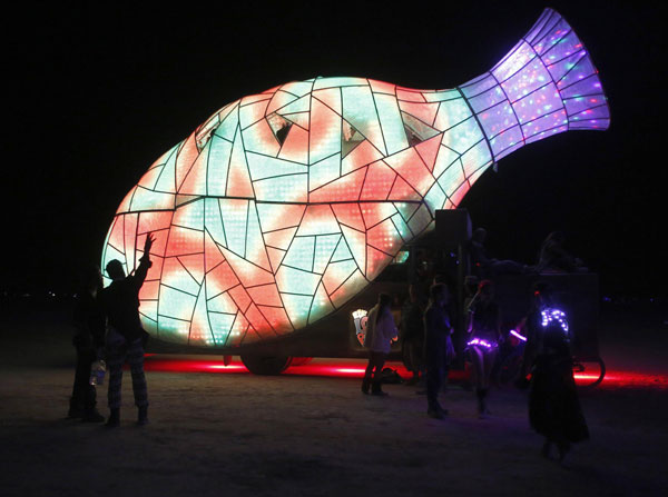 Burning Man arts and music festival in Nevada