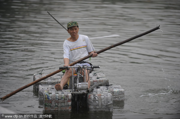 Magnificent men in their Chinese machines