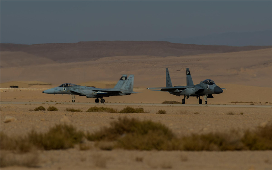 4 forces in Israel for air combat exercise