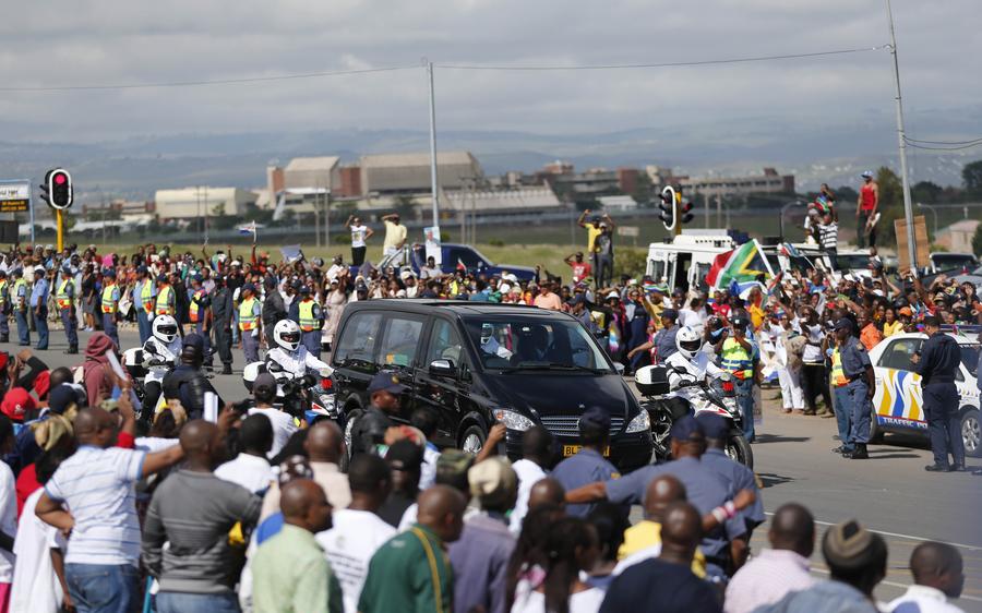 Mandela's body transferred to Qunu village in Eastern Cape