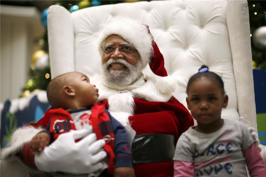 The story of black Santa Claus