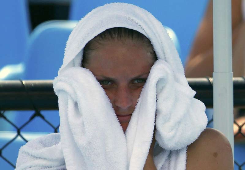 Heat is on at Australian Open