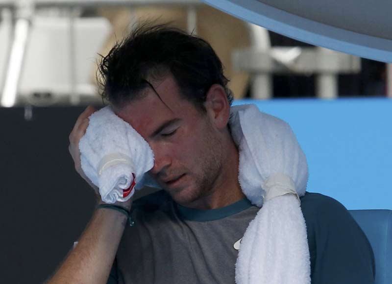 Heat is on at Australian Open