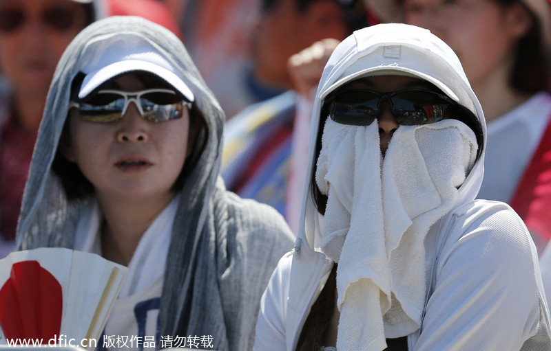 Heat is on at Australian Open