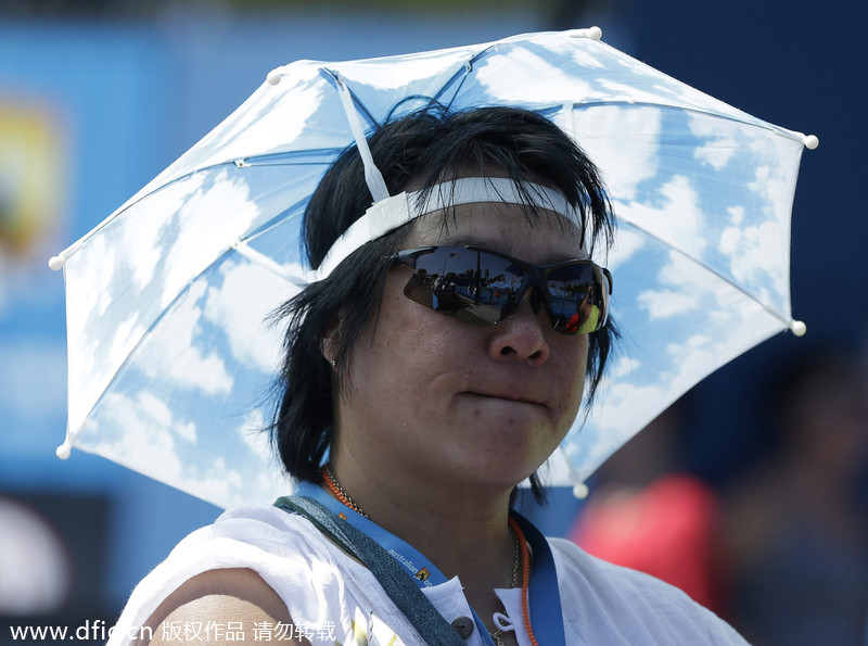 Heat is on at Australian Open