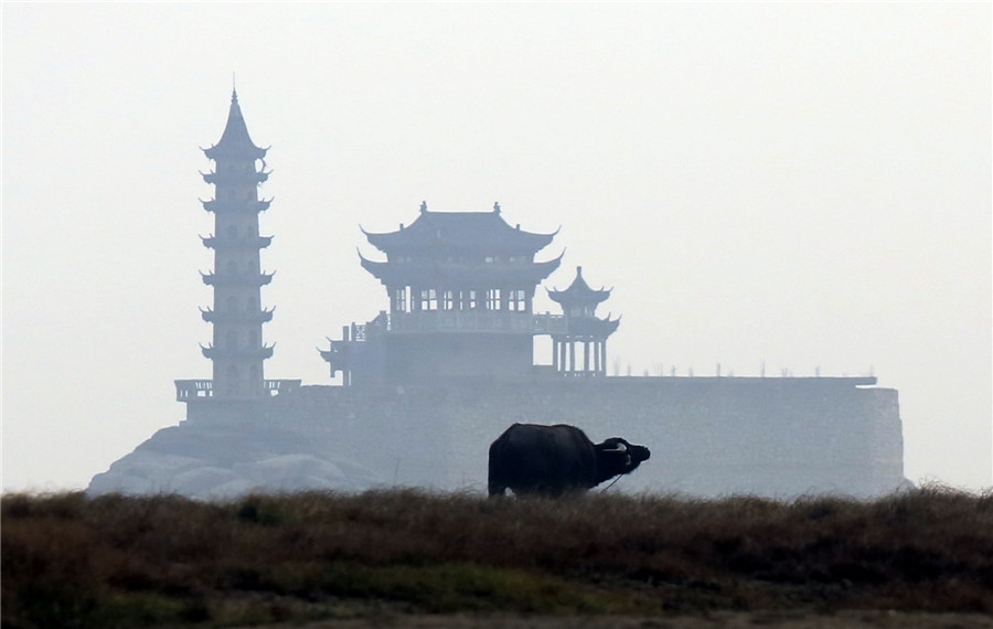 Drought is drying out Poyang Lake