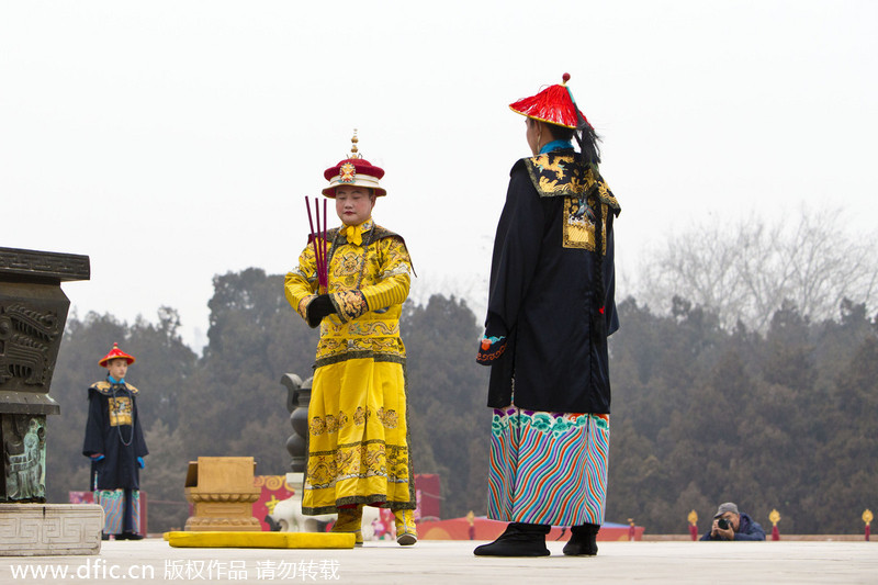 Ancient ceremony re-enacted to pray for good year