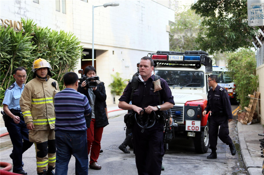 Suspected WWII bomb found in HK island