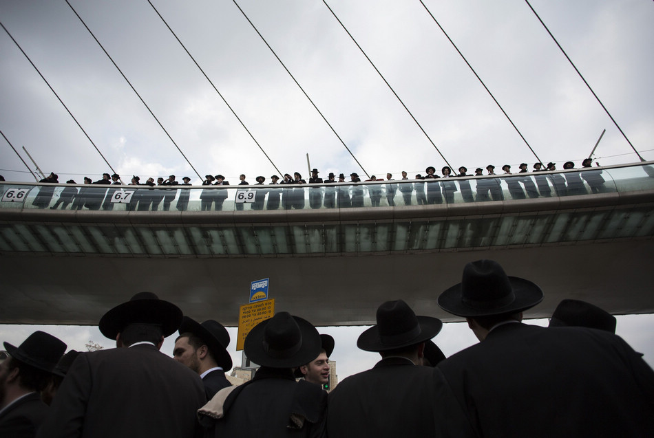 Protest against funds cut in Jerusalem