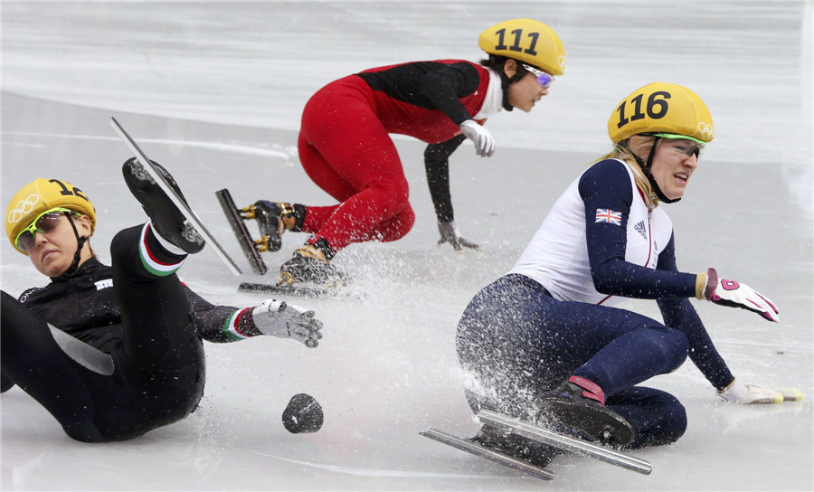 It's not just luck, Chinese short track coach says