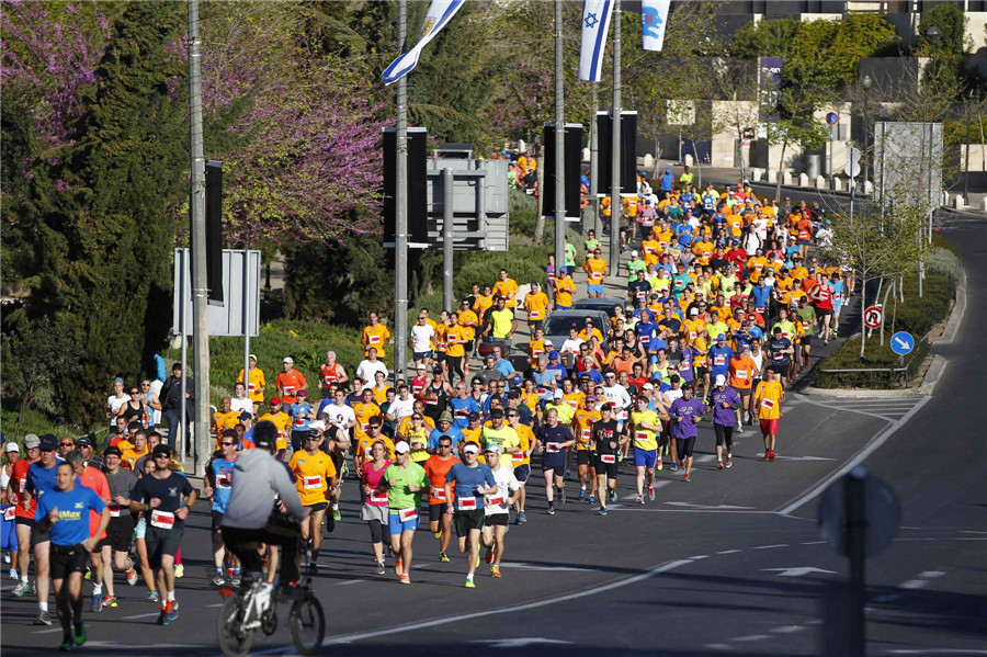 Marathon fever hits Jerusalem