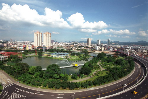 Parks in Zhongshan city