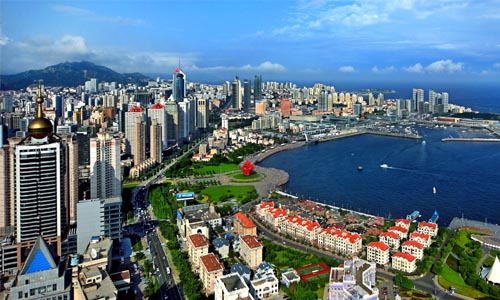 Wonderful view of Qingdao