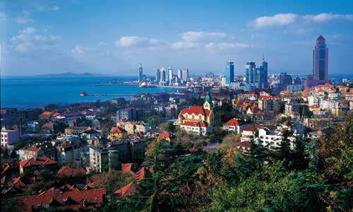 Wonderful view of Qingdao