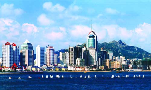 Wonderful view of Qingdao