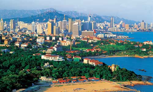 Wonderful view of Qingdao