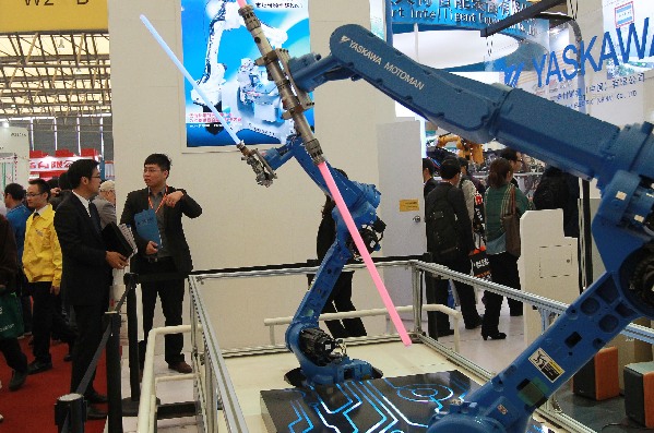 CHINA-SHANGHAI-INDUSTRY FAIR-ROBOTS (CN)