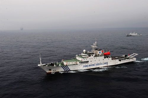 CHINA-EAST CHINA SEA-OFFSHORE OIL AND GAS FIELD-PATROL (CN)