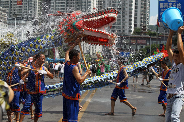 Water Festival in SW China