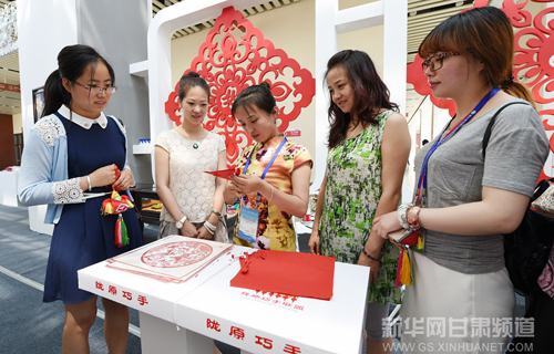 Gansu speeds up handcraft industry development