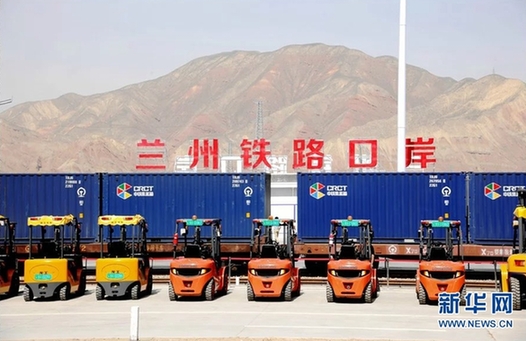 Lanzhou- Katmandu freight train takes its inaugural trip