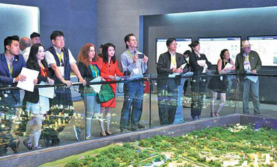 Filmmakers visit local cultural sights